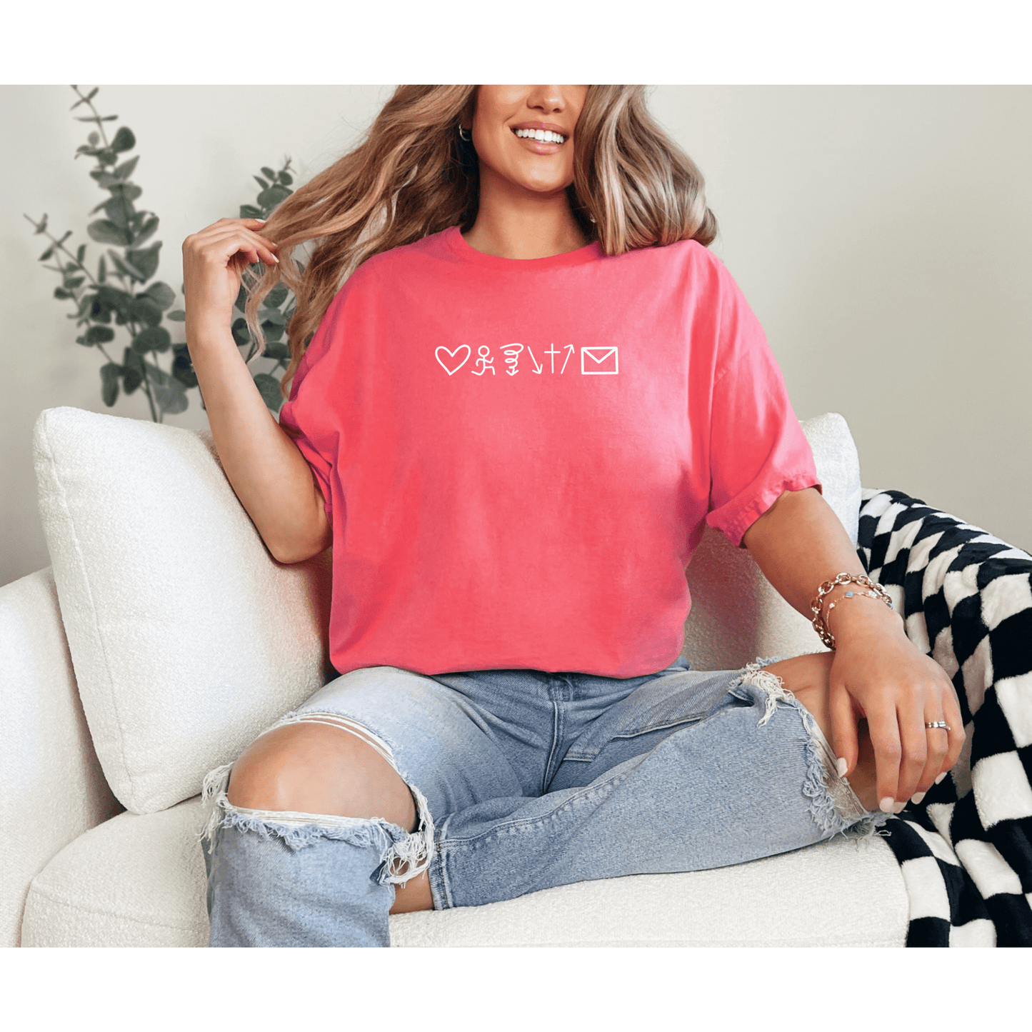 Gospel Symbols Unisex Tee - Seek and Share Designs