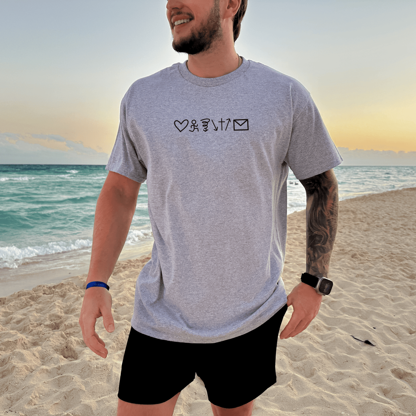 Gospel Symbols Unisex Tee - Seek and Share Designs