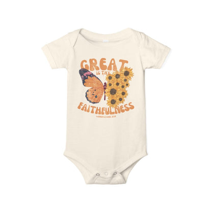 Great is Thy Faithfulness Shirt Family Matching Baby - Adult sizes - Seek and Share Designs