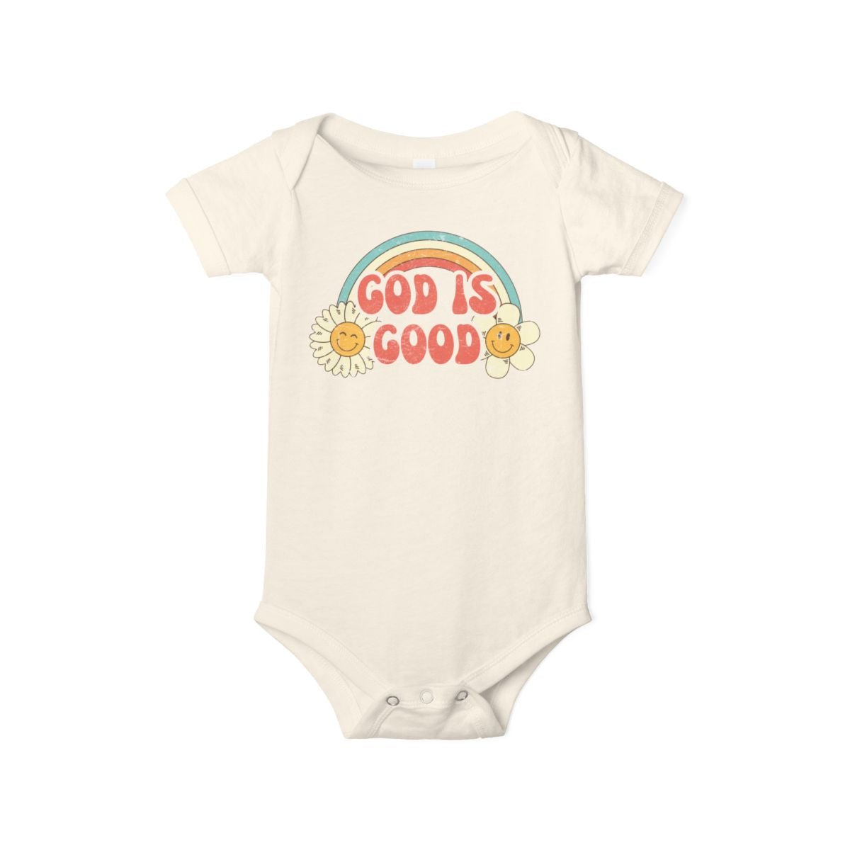 Groovy God is Good Family Matching Shirts Baby - Adult sizes - Seek and Share Designs