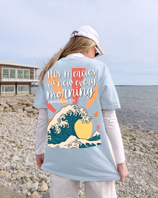 His Mercies Are New Every Morning Unisex Tee - Seek and Share Designs