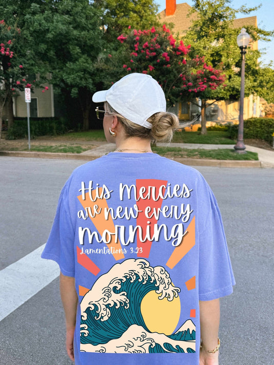 His Mercies Are New Every Morning Unisex Tee - Seek and Share Designs
