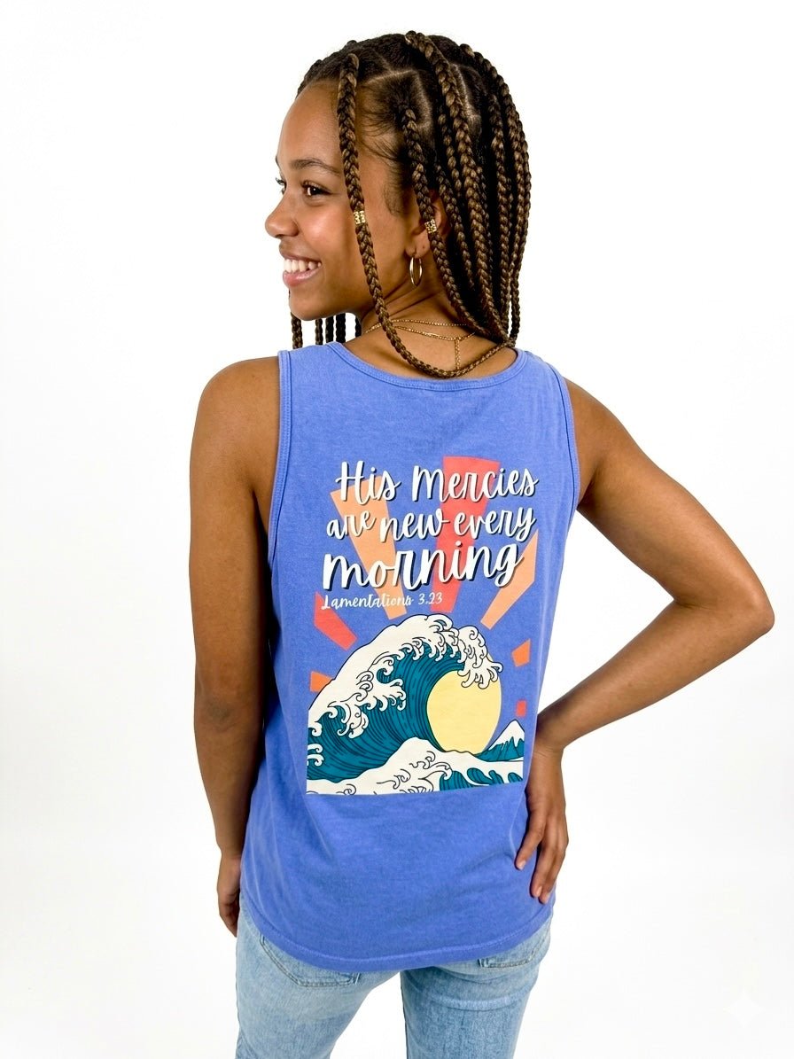 His Mercies Unisex Tank - Seek and Share Designs