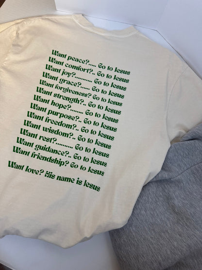 His name is Jesus Unisex Tee - Seek and Share Designs