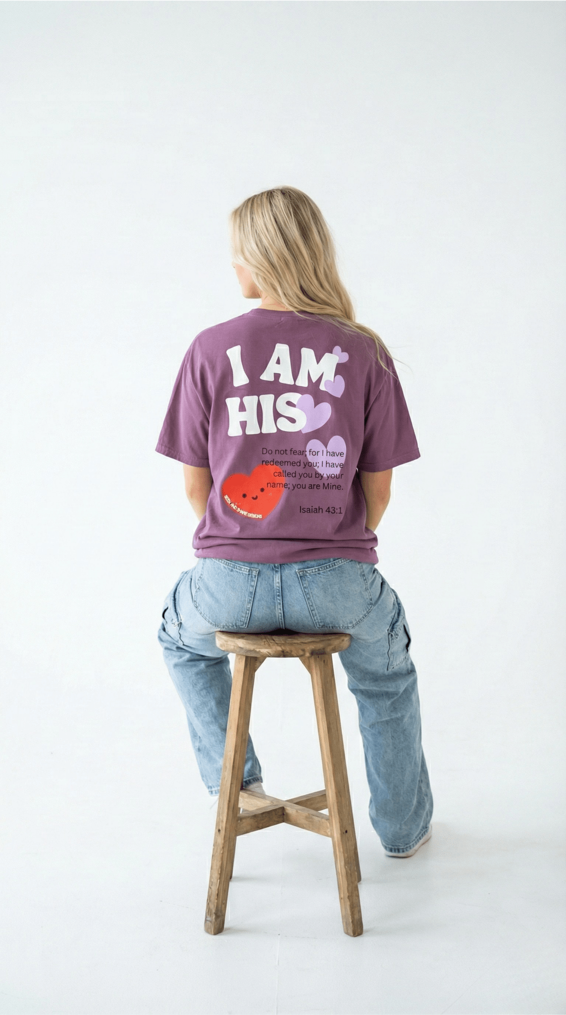 I Am His Unisex Tee - Seek and Share Designs