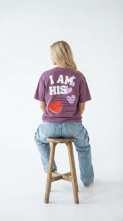 I Am His Unisex Tee - Seek and Share Designs