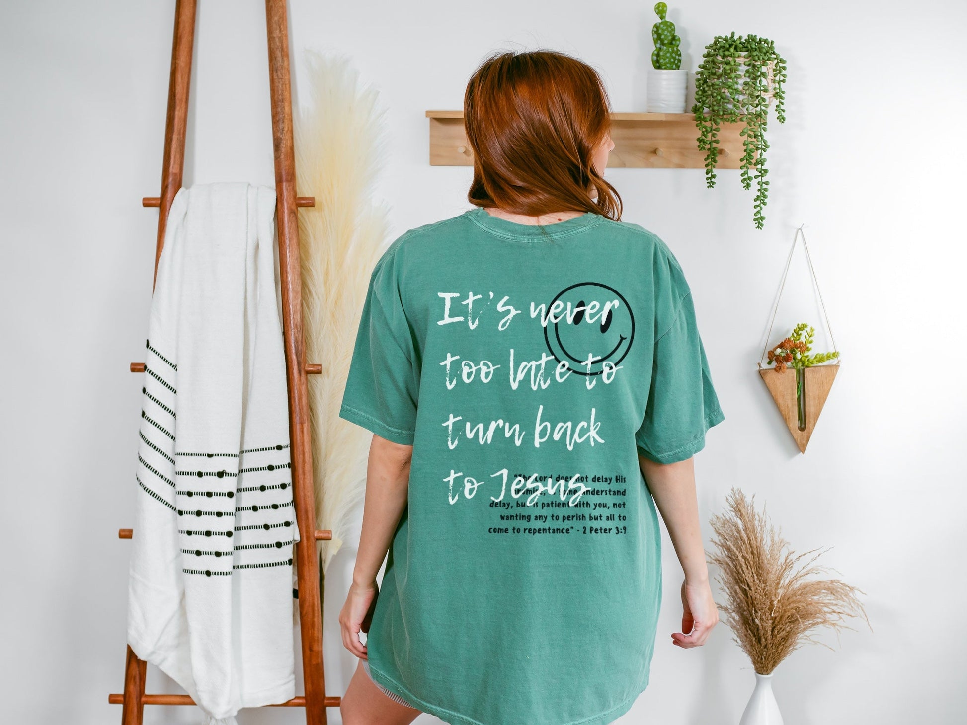 It's Never Too Late to Turn Back to Jesus Unisex Tee - Seek and Share Designs