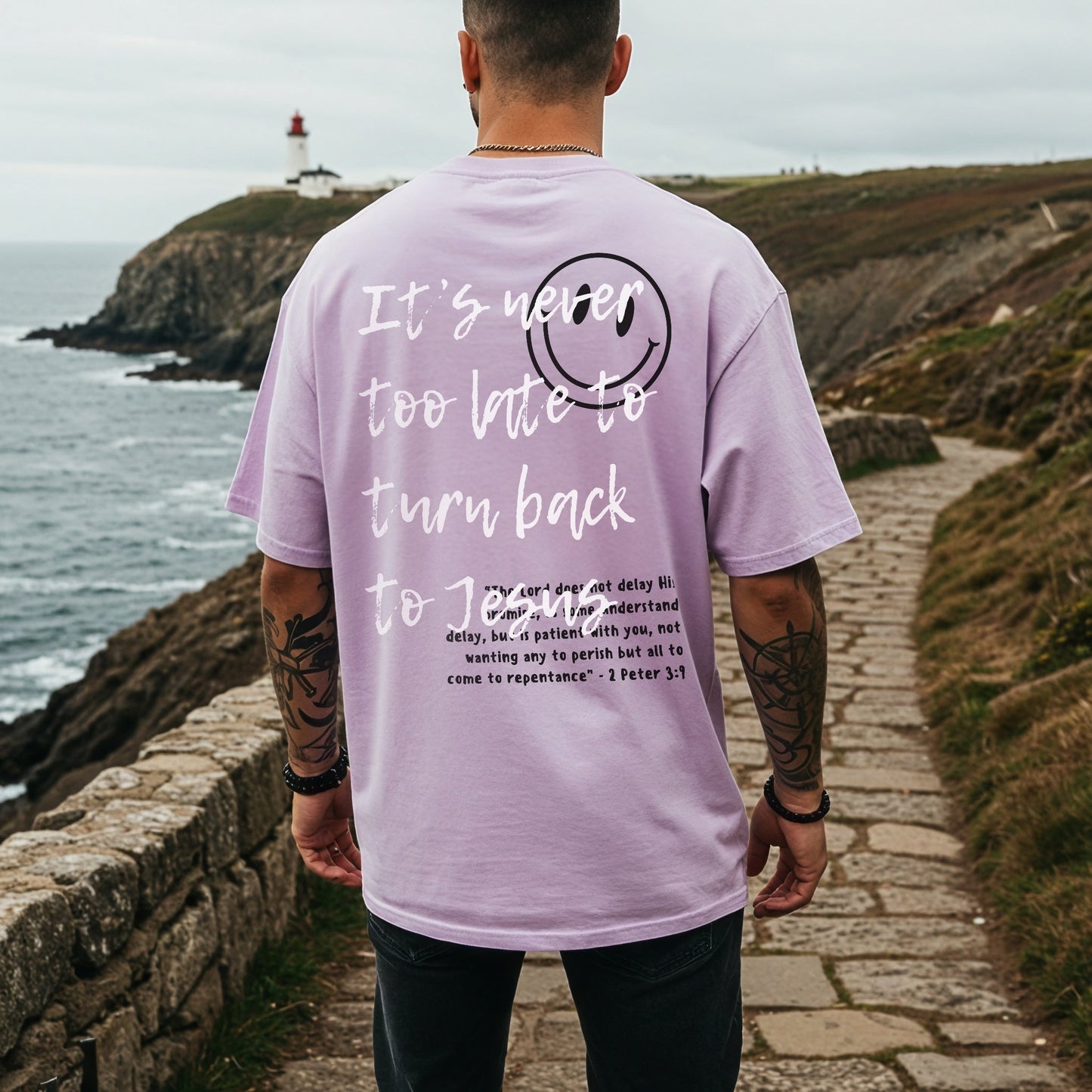 It's Never Too Late to Turn Back to Jesus Unisex Tee - Seek and Share Designs