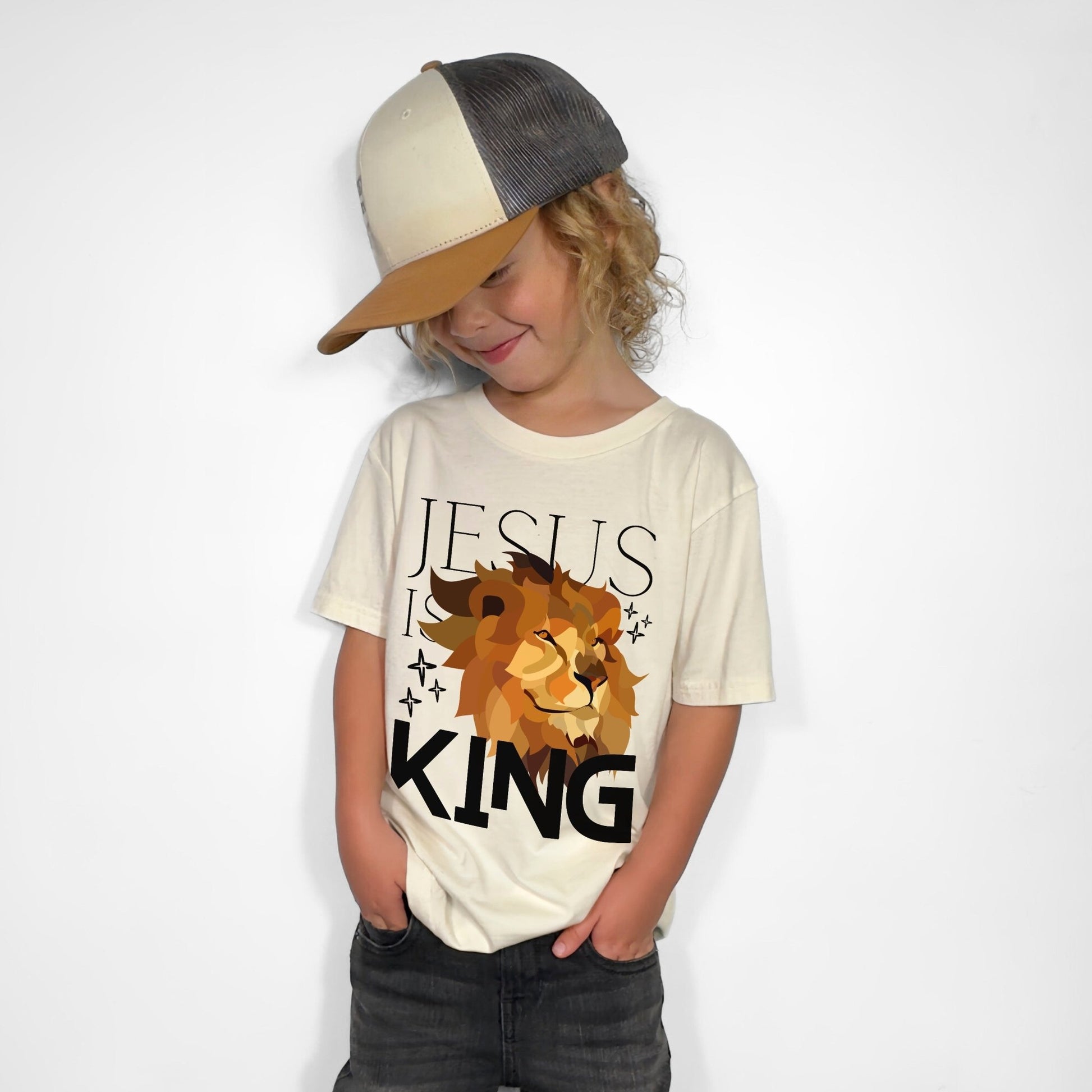 Jesus is King Family Matching Shirts Baby - Adult sizes - Seek and Share Designs