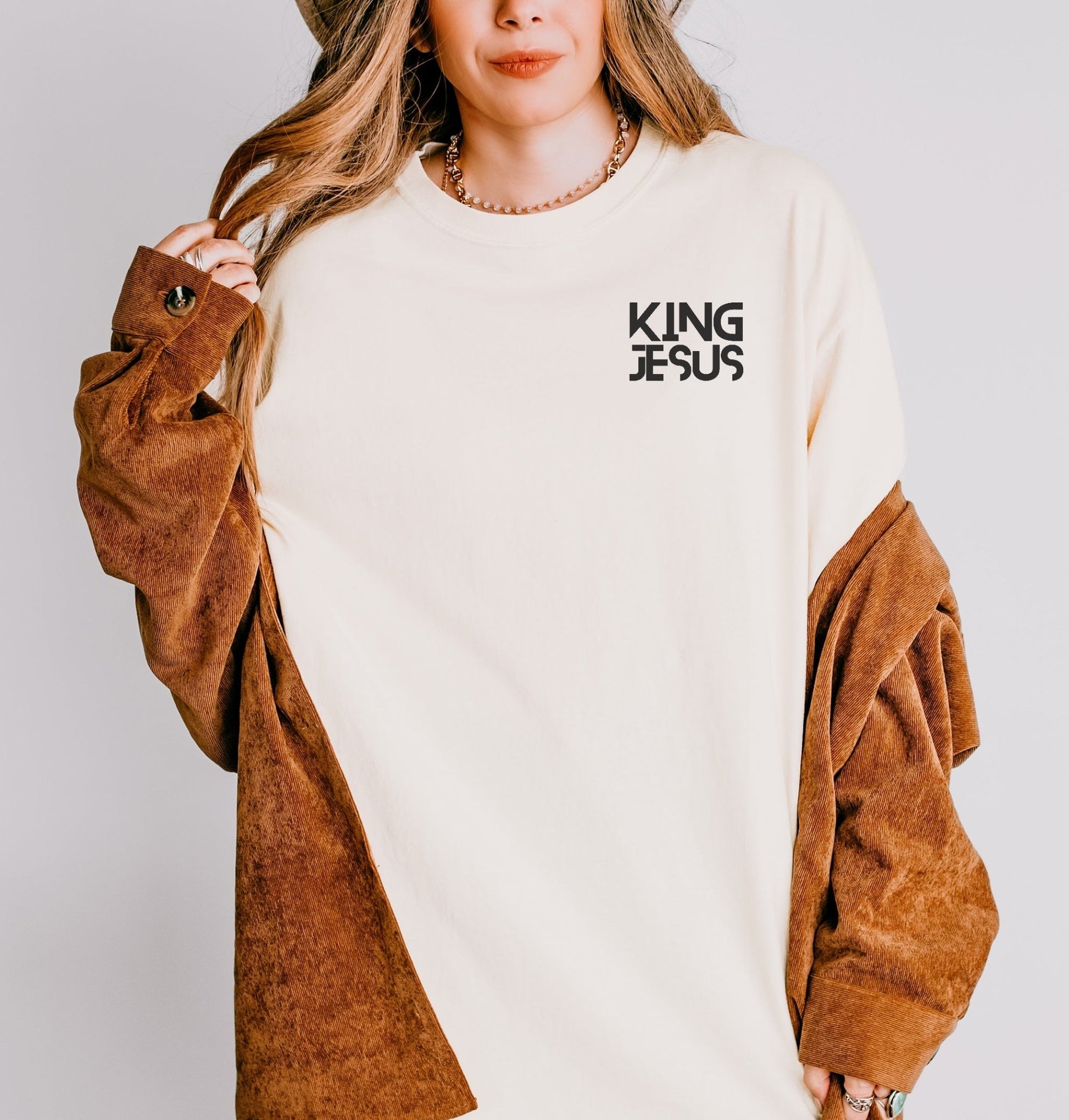 Jesus Is King Lion Unisex Tee - Seek and Share Designs