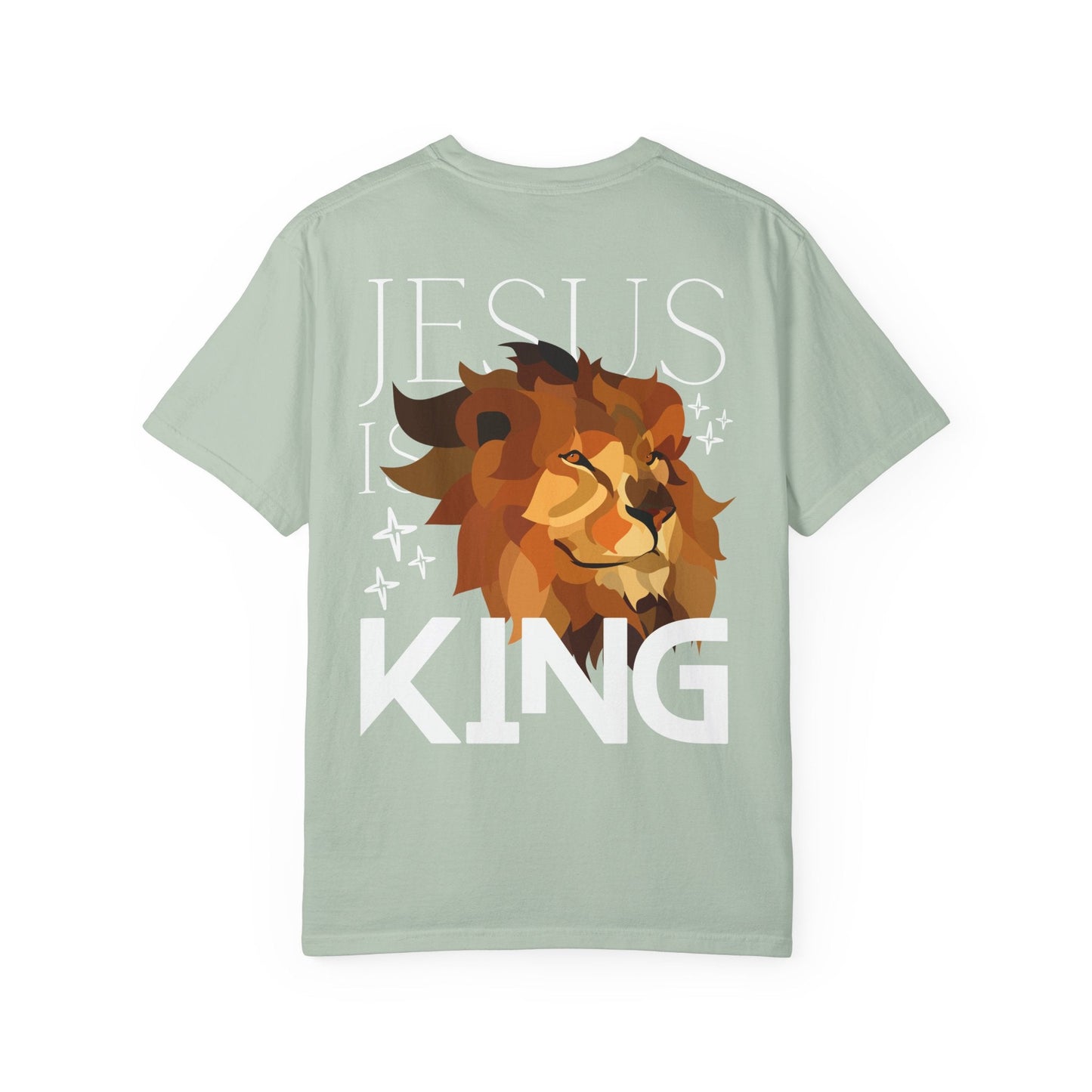 Jesus Is King Lion Unisex Tee - Seek and Share Designs