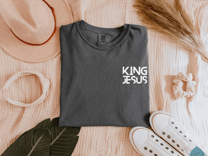 Jesus is King Unisex Tee - Seek and Share Designs