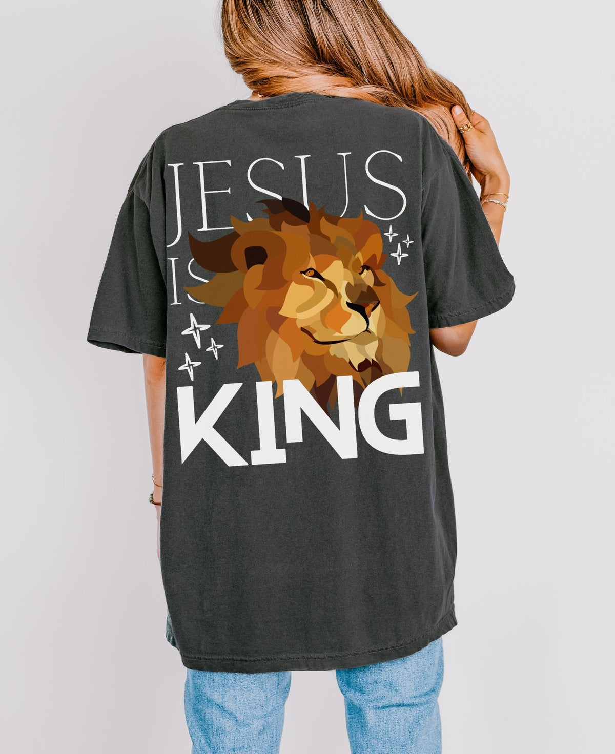 Jesus is King Unisex Tee - Seek and Share Designs