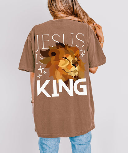 Jesus is King Unisex Tee - Seek and Share Designs