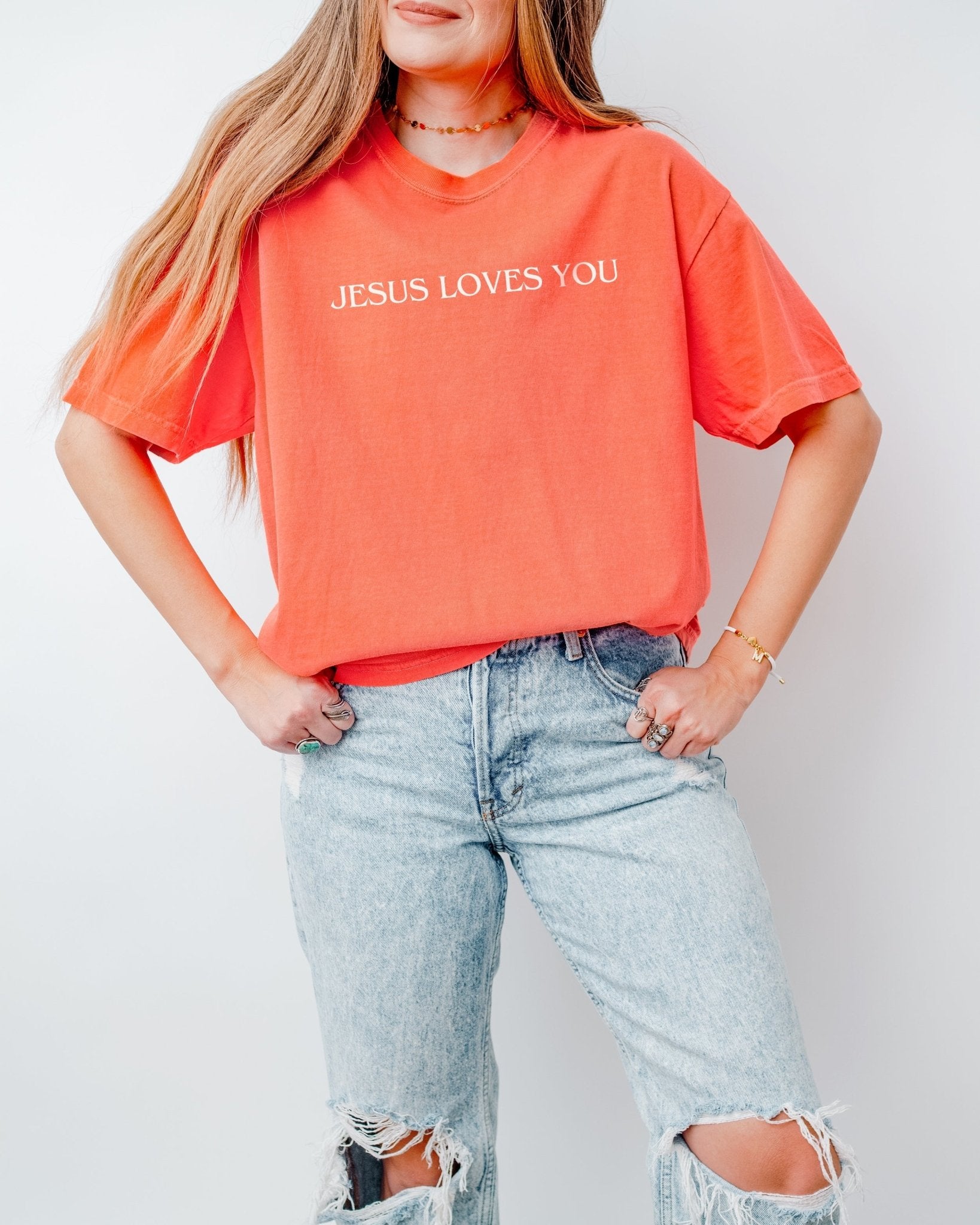 Jesus Loves You Adult Unisex Tee - Seek and Share Designs