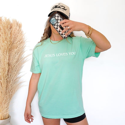 Jesus Loves You Adult Unisex Tee - Seek and Share Designs