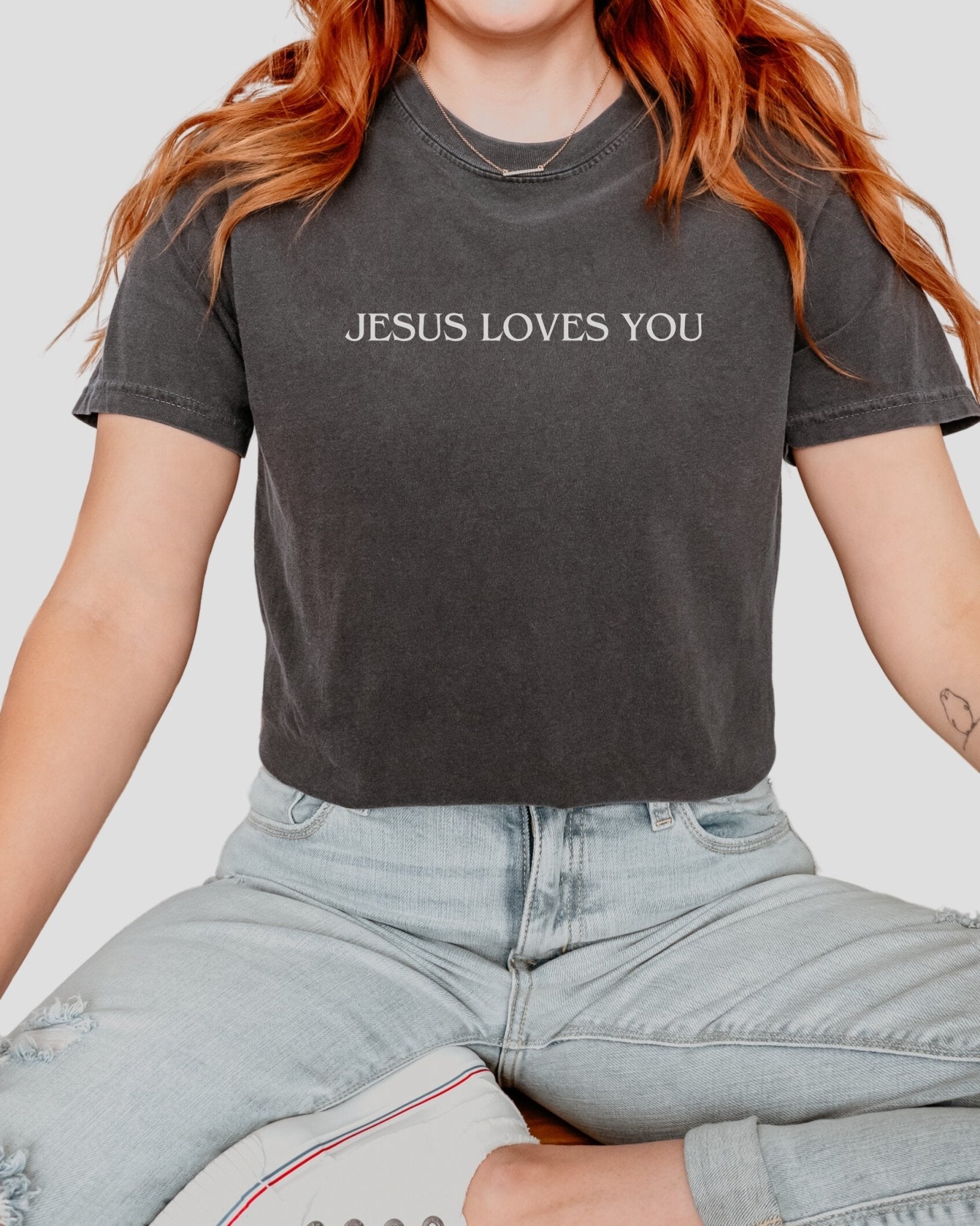 Jesus Loves You Adult Unisex Tee - Seek and Share Designs