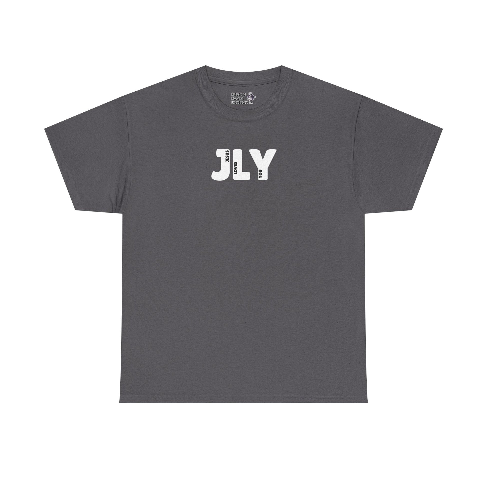 JLY Jesus Loves You Adult Unisex Tee - Seek and Share Designs