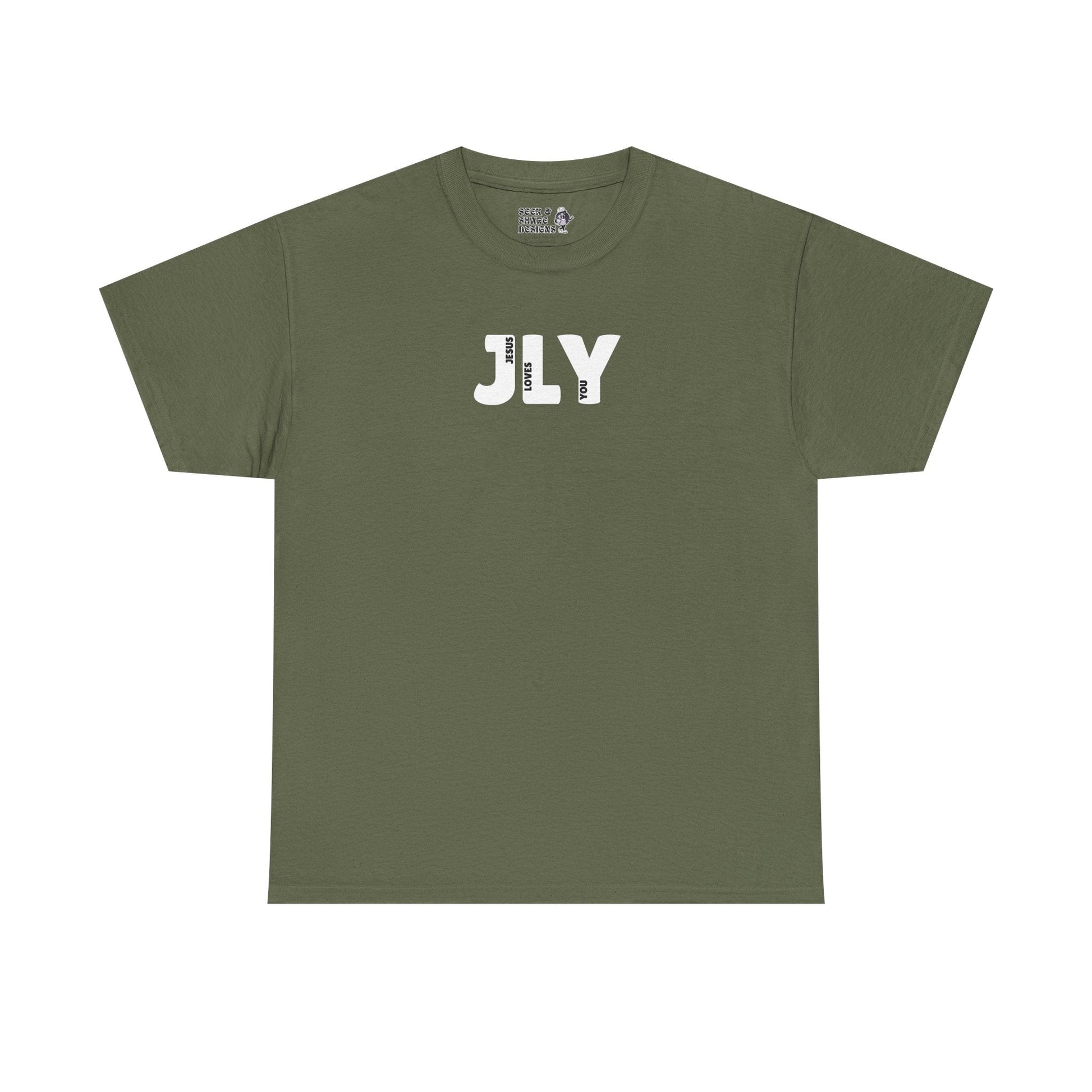 JLY Jesus Loves You Adult Unisex Tee - Seek and Share Designs
