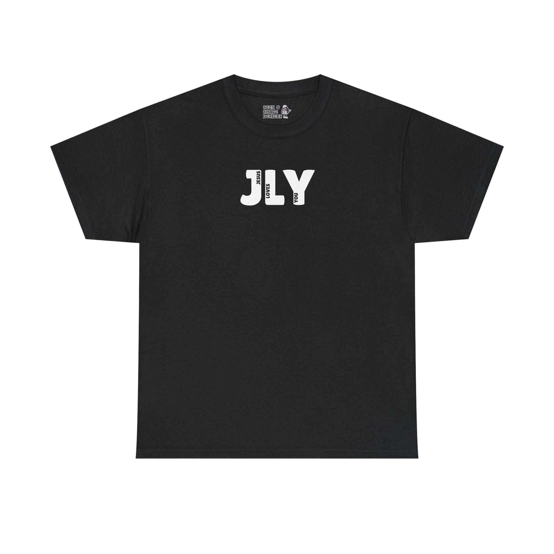 JLY Jesus Loves You Adult Unisex Tee - Seek and Share Designs