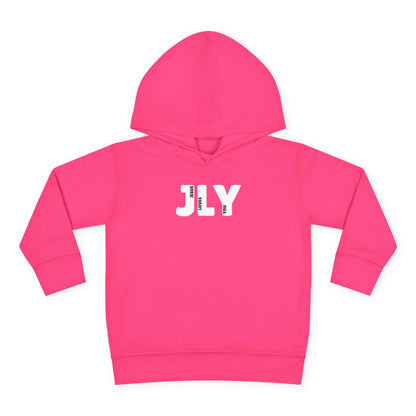 JLY Jesus Loves You Unisex Toddler Hoodie - Seek and Share Designs