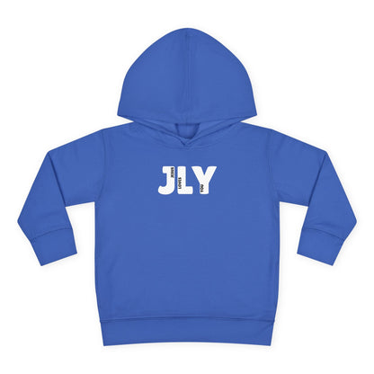 JLY Jesus Loves You Unisex Toddler Hoodie - Seek and Share Designs