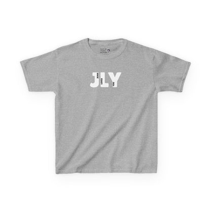 JLY Jesus Loves You Unisex Youth Tee - Seek and Share Designs
