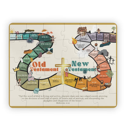 Kids Bible Timeline Puzzle - Seek and Share Designs