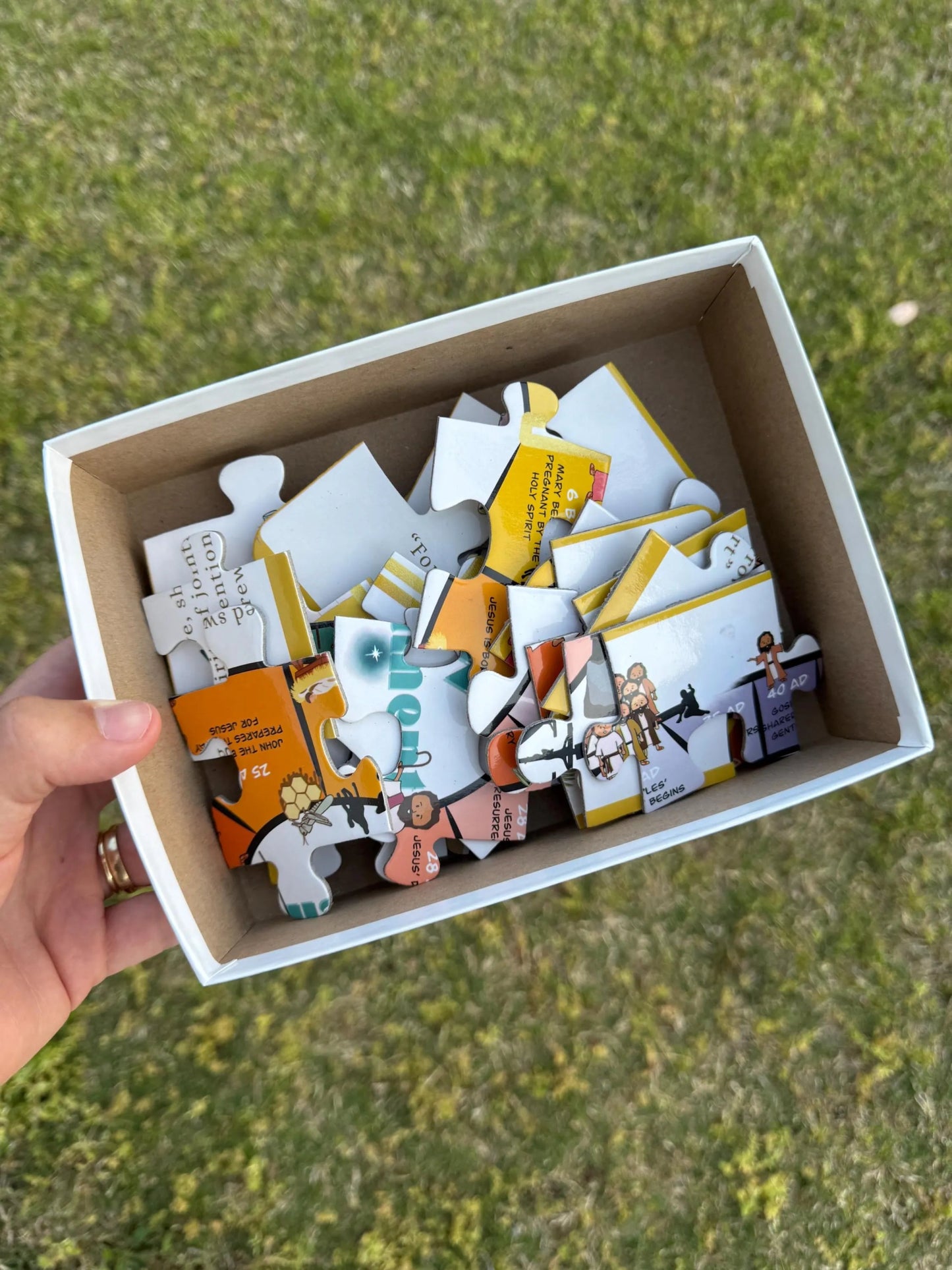 Kids Bible Timeline Puzzle - Seek and Share Designs