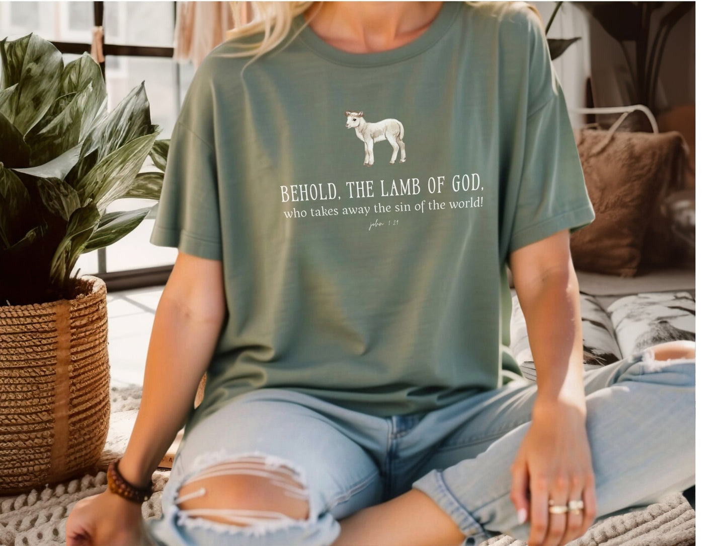 Lamb of God Unisex Tee - Seek and Share Designs