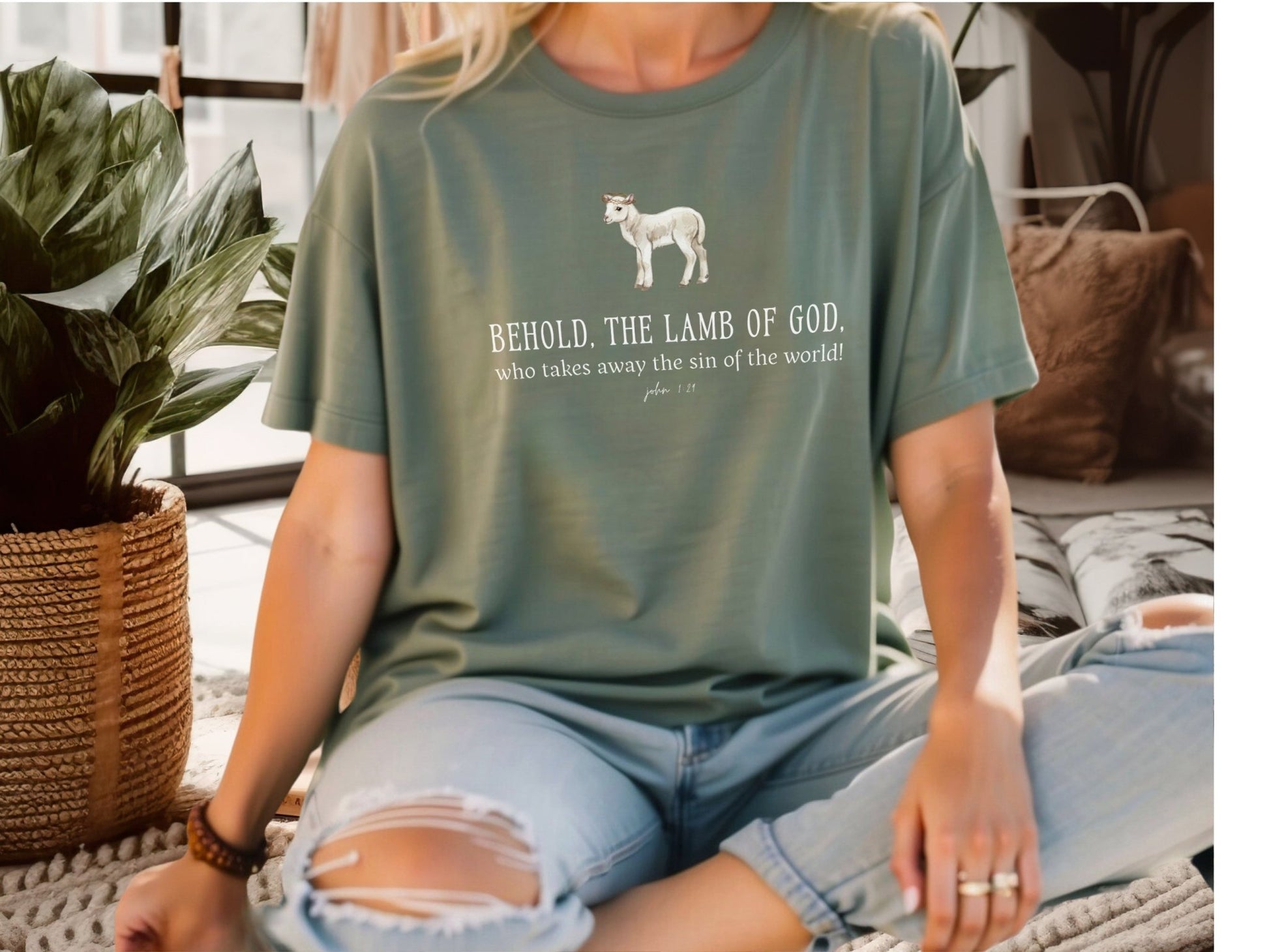 Lamb of God Unisex Tee - Seek and Share Designs