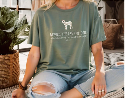 Lamb of God Unisex Tee - Seek and Share Designs
