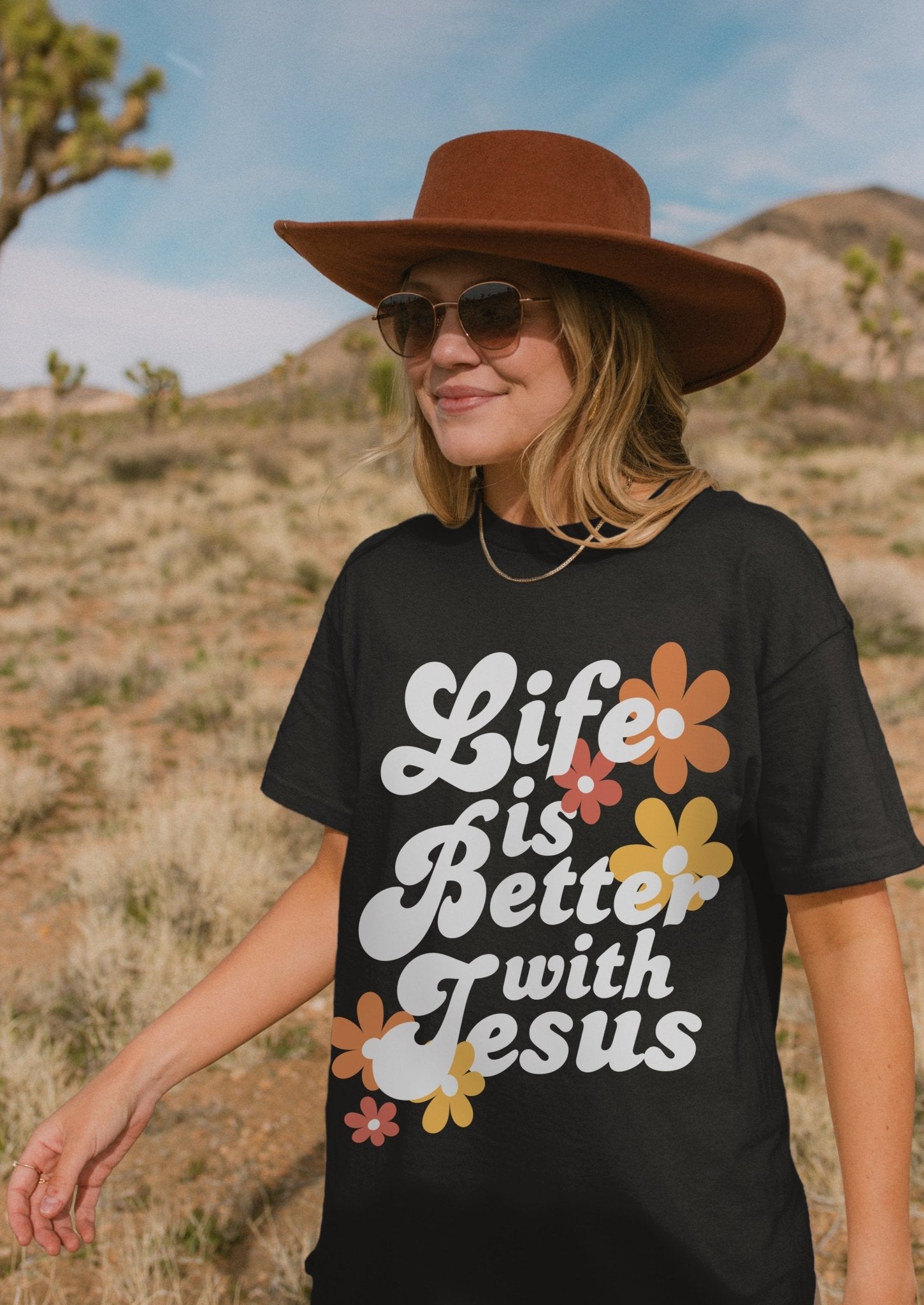 Life is Better with Jesus Unisex Tee - Seek and Share Designs