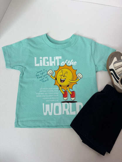 Light of the World Toddler Unisex Tee - Seek and Share Designs
