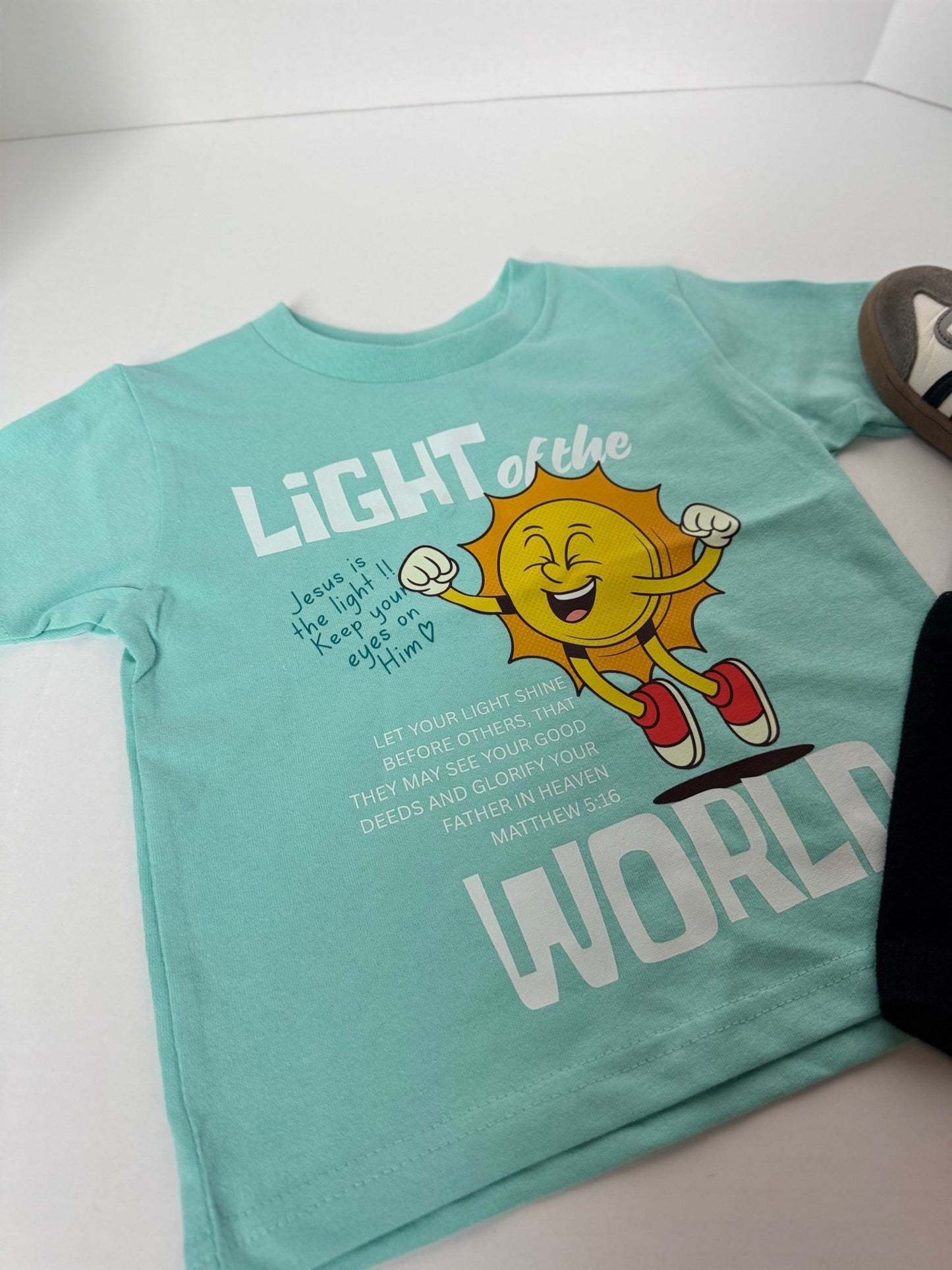 Light of the World Toddler Unisex Tee - Seek and Share Designs