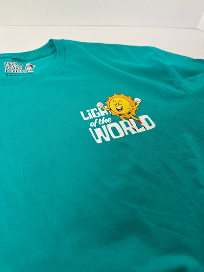 Light of the World Unisex Tee - Seek and Share Designs