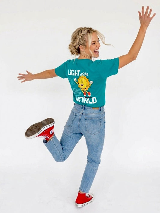 Light of the World Unisex Tee - Seek and Share Designs