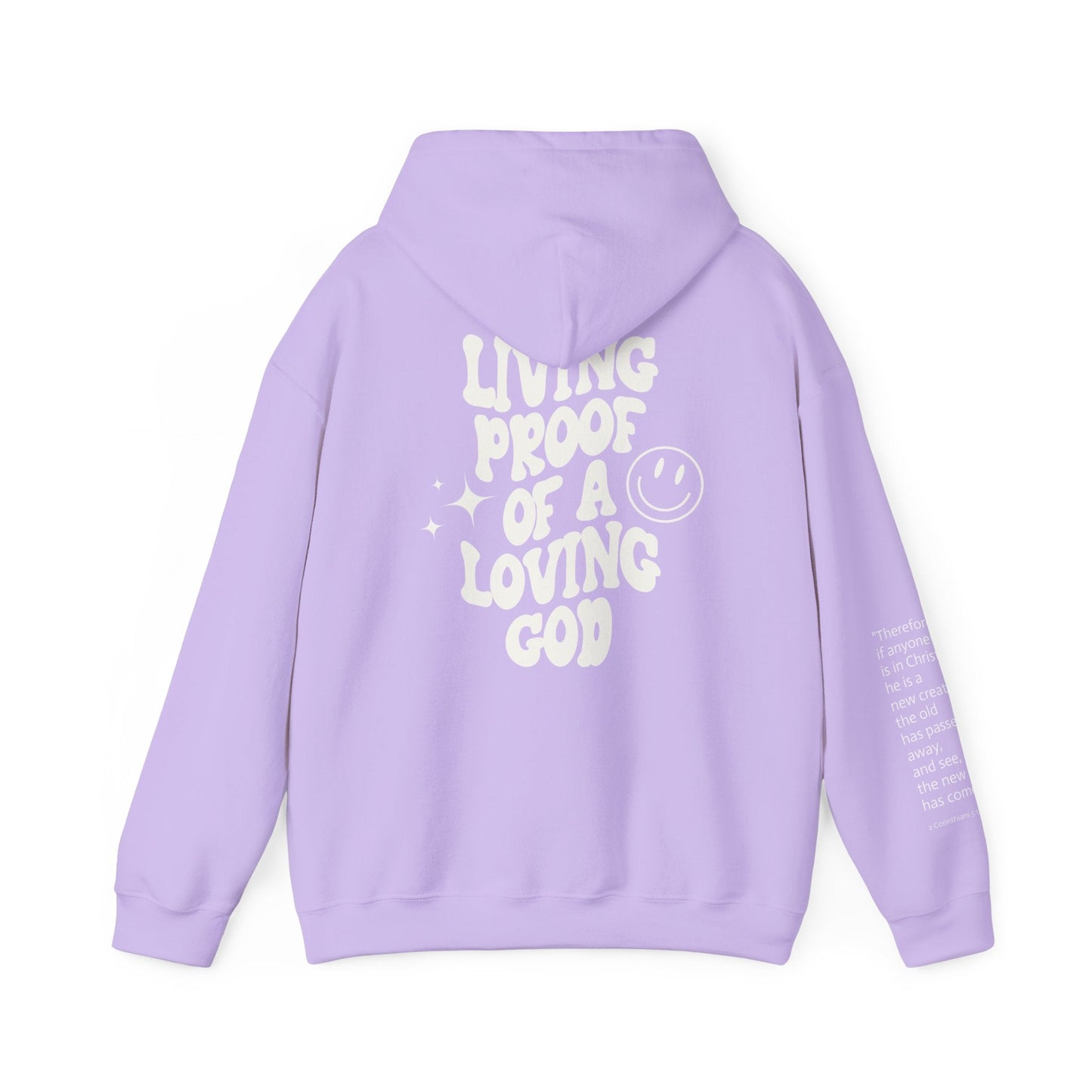 Living Proof of a Loving God Unisex Hoodie - Seek and Share Designs