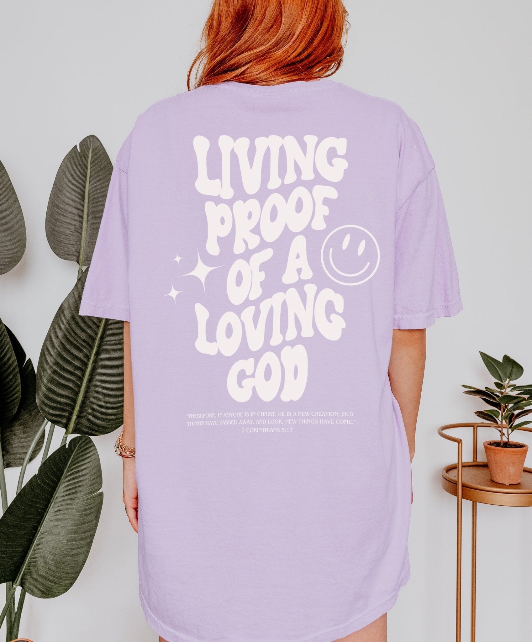 Living Proof of a Loving God Unisex Tee - Seek and Share Designs