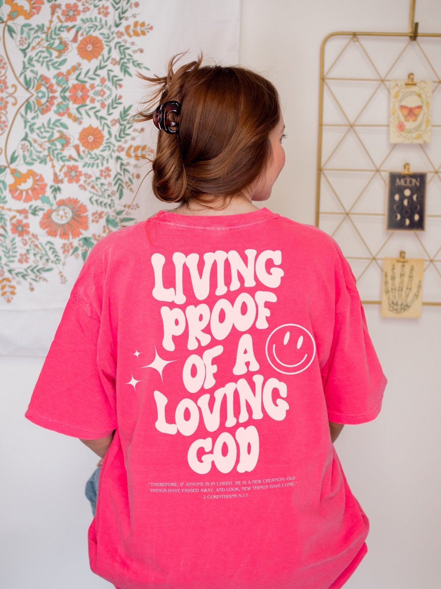 Living Proof of a Loving God Unisex Tee - Seek and Share Designs