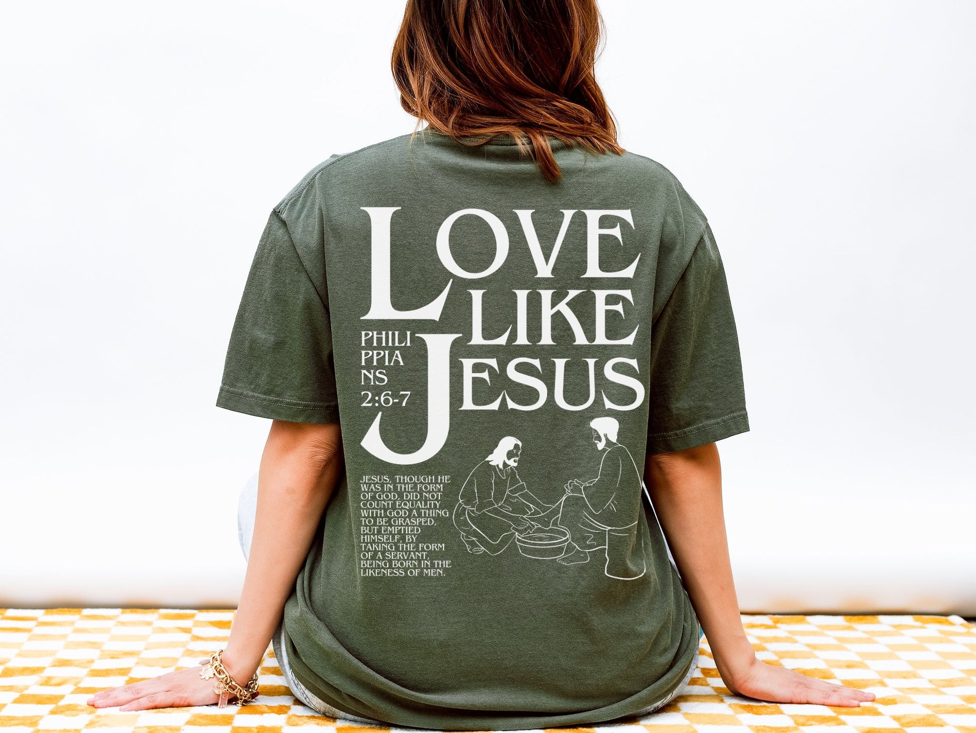 Love Like Jesus Unisex Tee - Seek and Share Designs