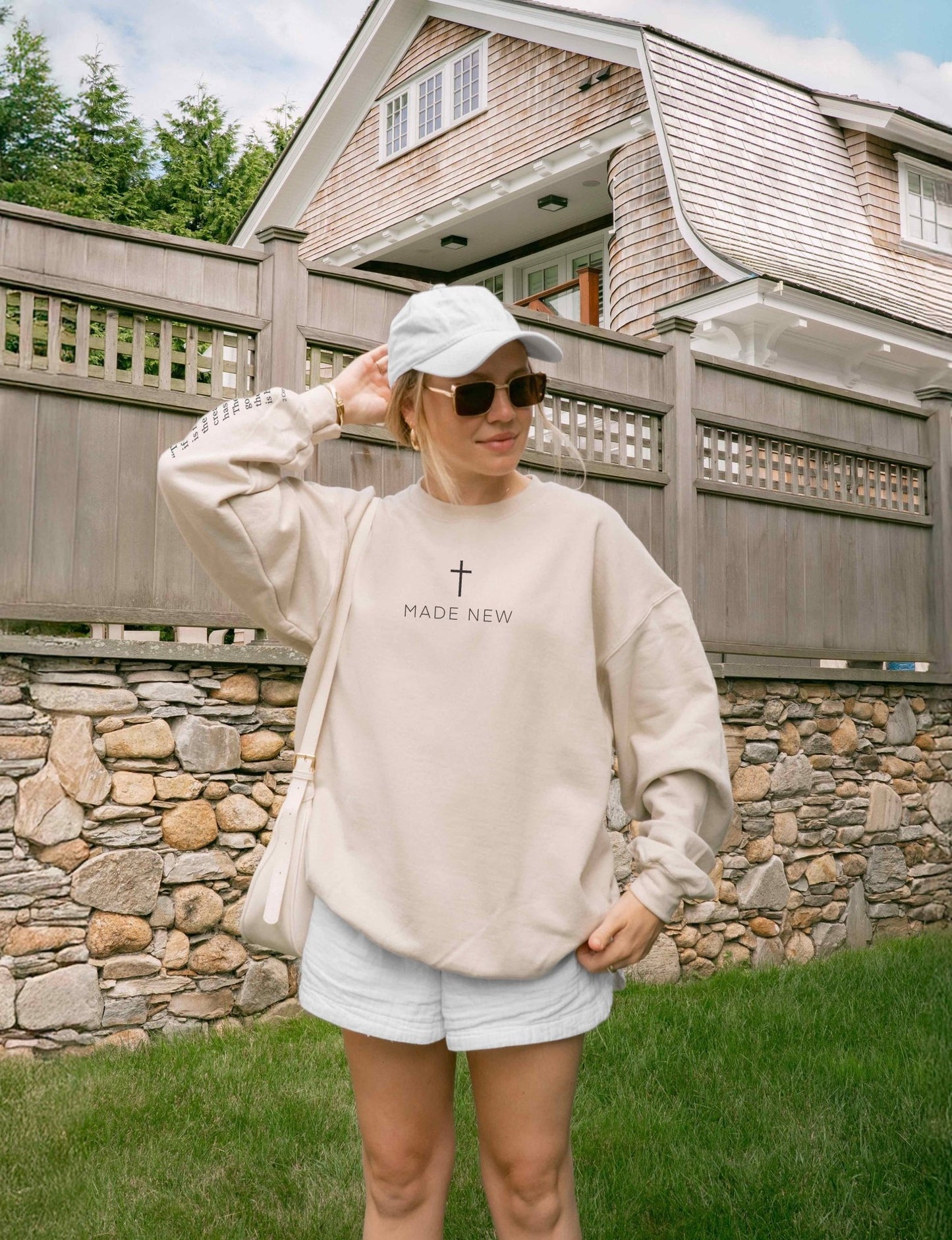 Made New Unisex Sweatshirt - Seek and Share Designs