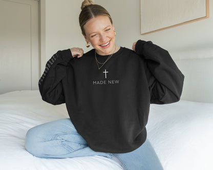 Made New Unisex Sweatshirt - Seek and Share Designs