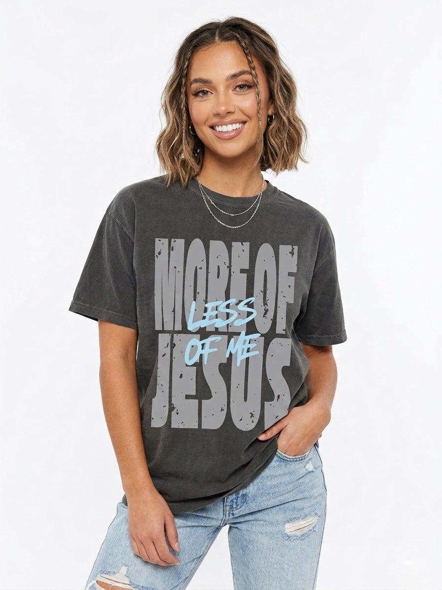 More of Jesus Less of Me Unisex Tee - Seek and Share Designs