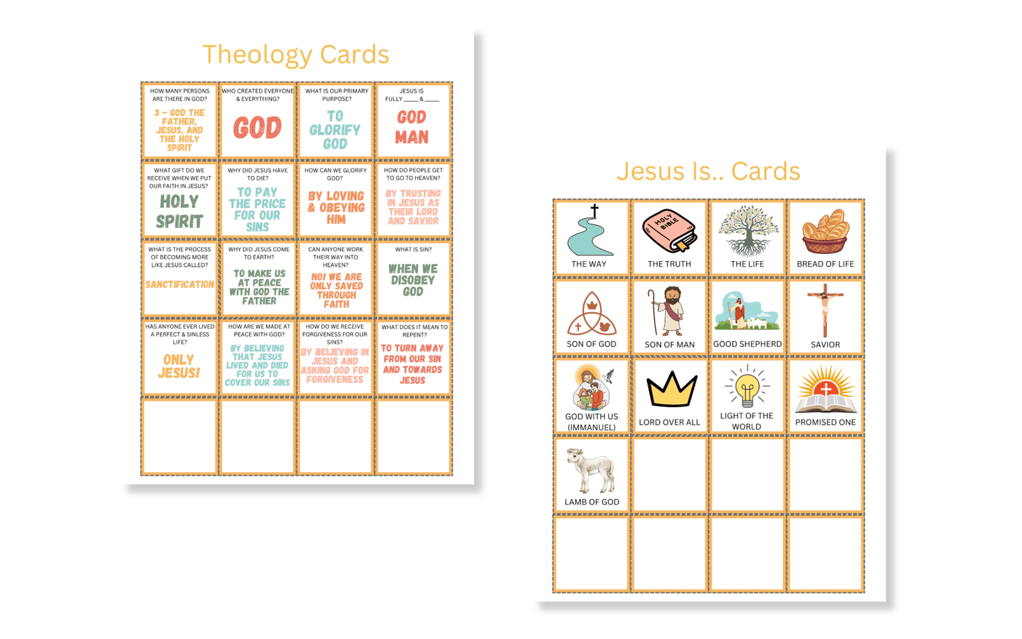 My Jesus Board - Christian Toddler Activity - Seek and Share Designs