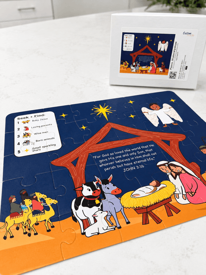 Nativity Kids Puzzle - Seek and Share Designs