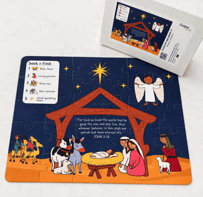Nativity Kids Puzzle - Seek and Share Designs