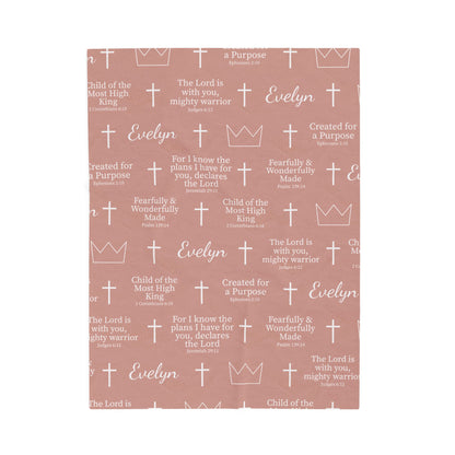 Personalized Christian Baby Blanket