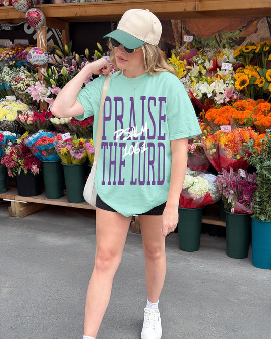 Praise the Lord Unisex Tee - Seek and Share Designs