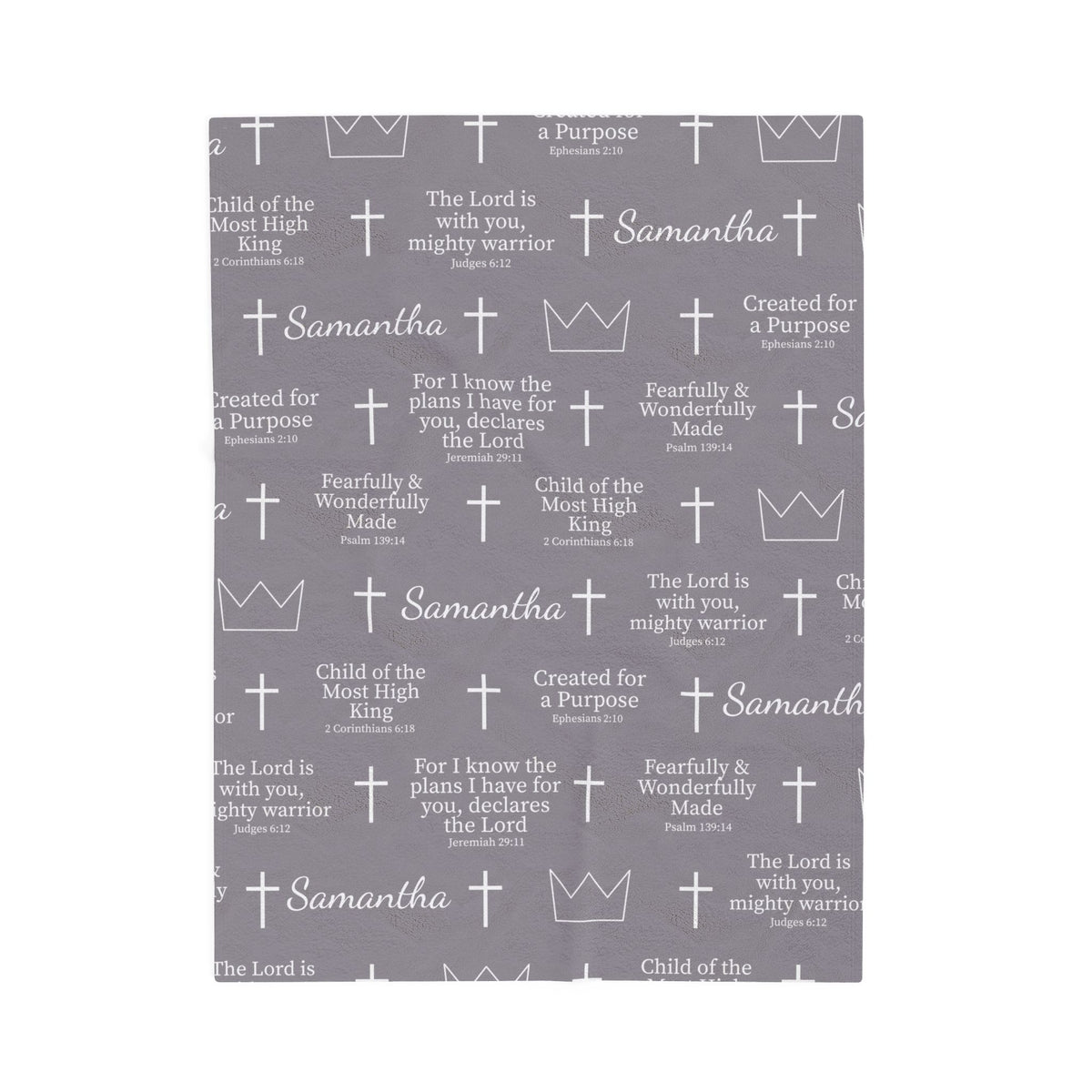 Personalized Christian Baby Blanket